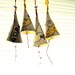 Personalized Bell - HandMade TO ORDER Custom Stamped & Illustrated Musical Bell Instrument - Inspirational Kids Nursery Hanging Wind Chime