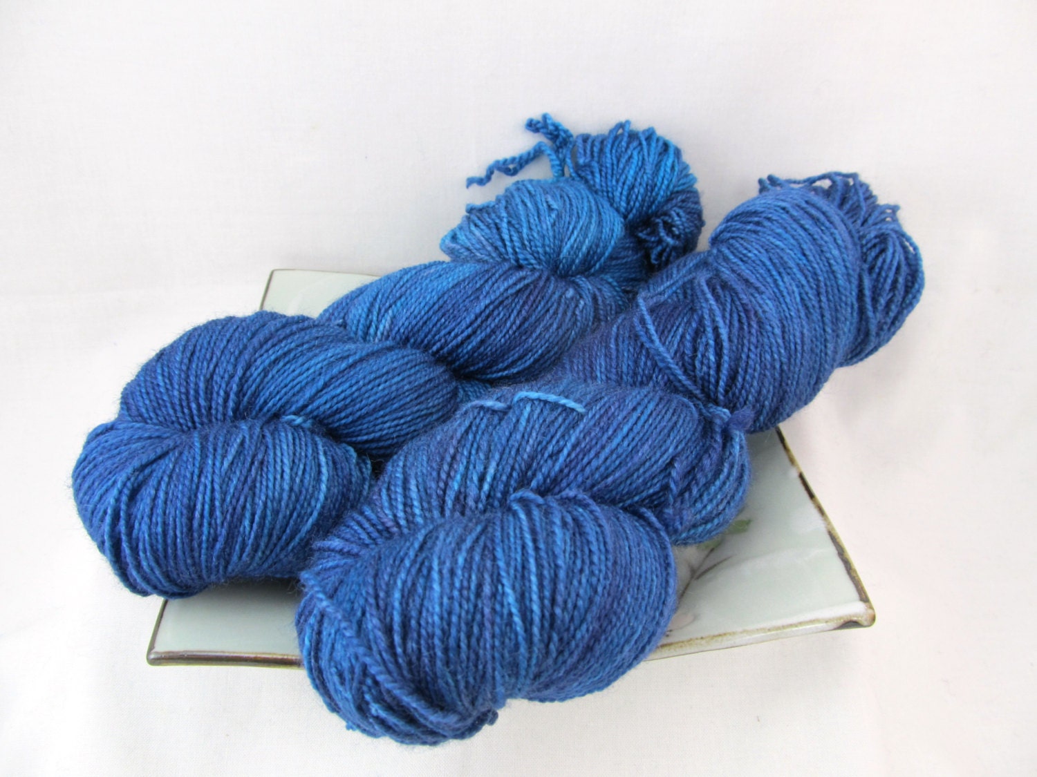Hand Dyed Sock Yarn, Pebble Silk Sock, Superwash Merino and Silk - Sonata