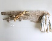 Big Handmade Driftwood Wall Rack