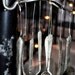 FREE SHIPPING - Beautiful, Silver Plate Gravy Boat Wind Chime