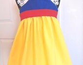 Snow White Princess - Disney Costume Dress - Womens Sizes 4, 6, 8, 10,12 or 14