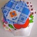 Vintage 1970s Pomme de Jour Fabrics Hexagons