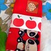 Pomme de Jour Vintage Fabric Cushion Cover - 1980s Panda Fabric
