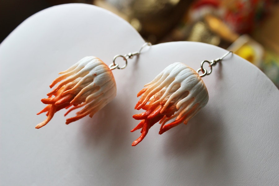 Jellyfish of the Psychedelic Realm Earrings