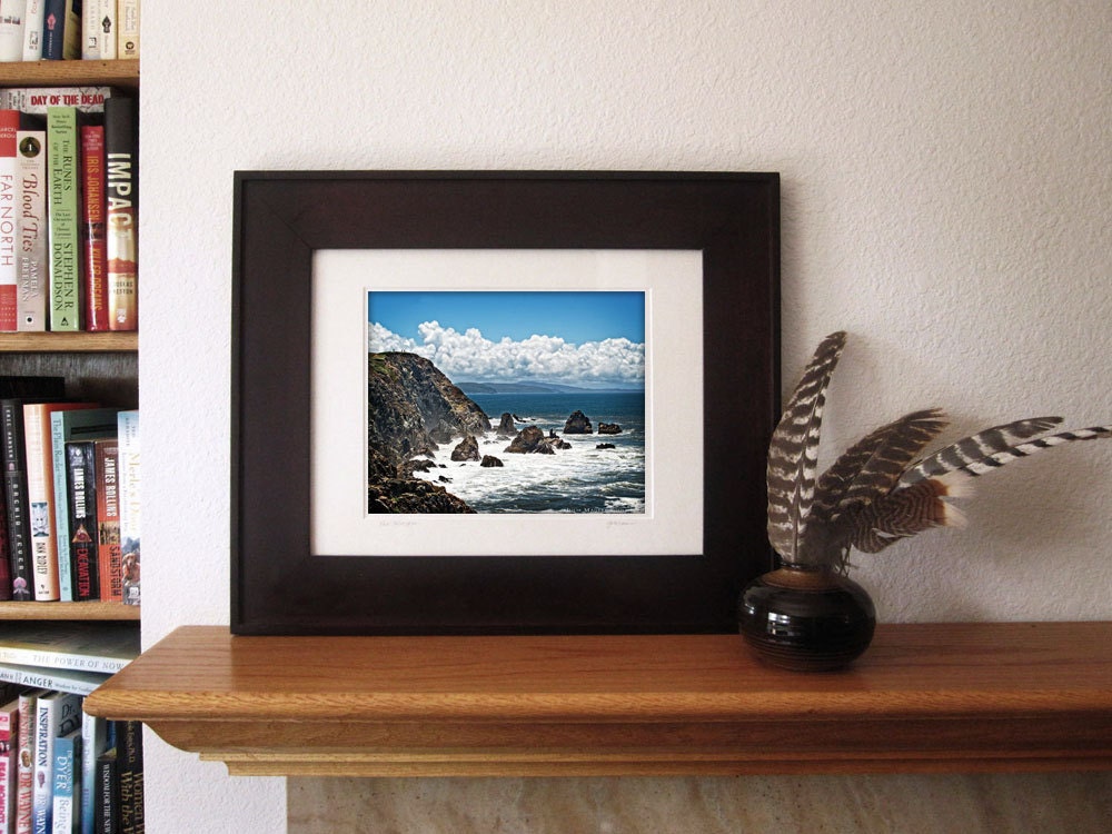 California Coast Photo -Pacific Coast -Bodega Bay -Coastal Decor -Seascape -Ocean Photography -11x14 Colorado Fine Art Photograph