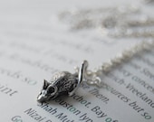 Teeny Tiny Mouse Necklace