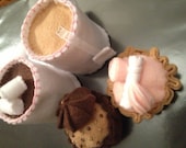 Mimi's Felt Food - Tea and Tarts
