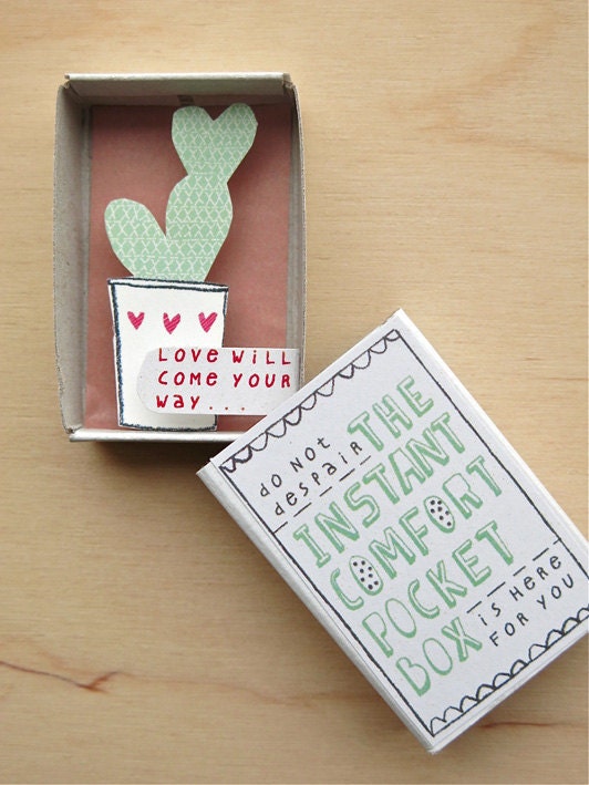 The Instant Comfort Pocket Box - cactus for love
