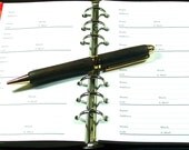 Designer Writing Pen - Ancient Bog Oak