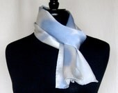 Joyflower Charmeuse Sky Scarf