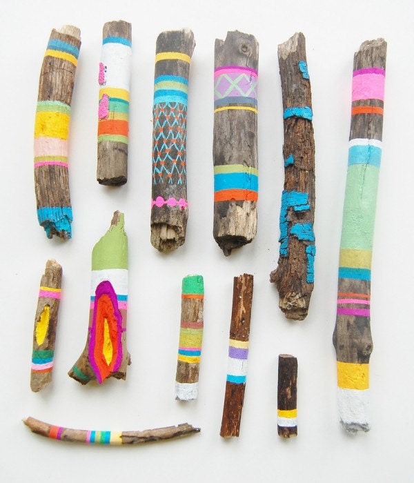 Painted Magic Sticks Stickers Collection
