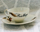 Royal Oak Trollop teacup and saucer set