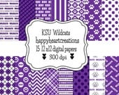 Digital Scrapbooking KSU Wildcats