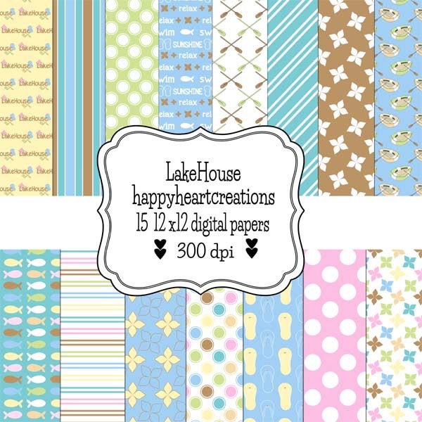 Digital Scrapbooking Lakehouse