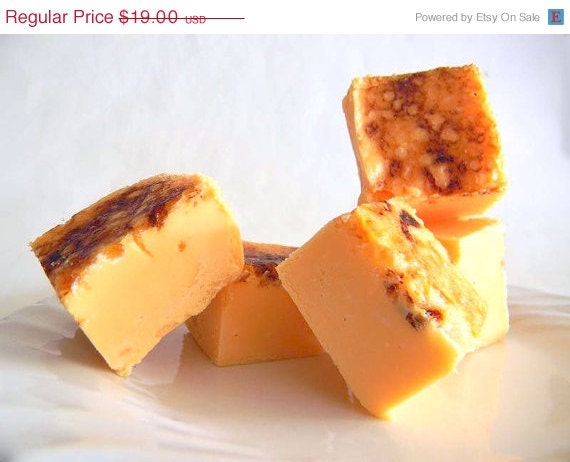SALE Julie's Fudge - CREME BRULEE - 12 Pieces (1lb)
