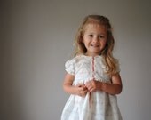 1940s Classic Cotton day dress, size 6-12 months