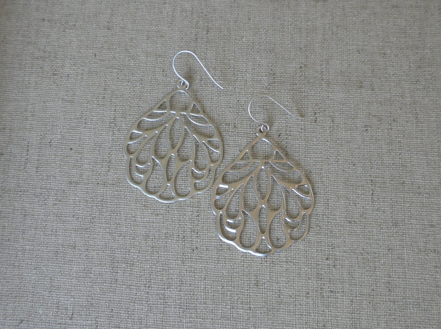 Silver Wings Earrings