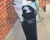 Upcycled Robert Plant Tshirt Capri Leggings - S (1963)