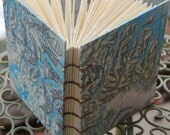 Oceanic - 4 x 5 inch Handcrafted Coptic Stitch Journal
