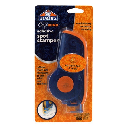 Scrapbooking Adhesive Glue Dots Stamper, Free 500 Adhesive Glue Dots Permanent on Chipboard, Cardstock, Paper on Annie42