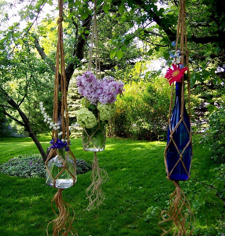 It's Knot You It's Me Macrame Bottle Hanger