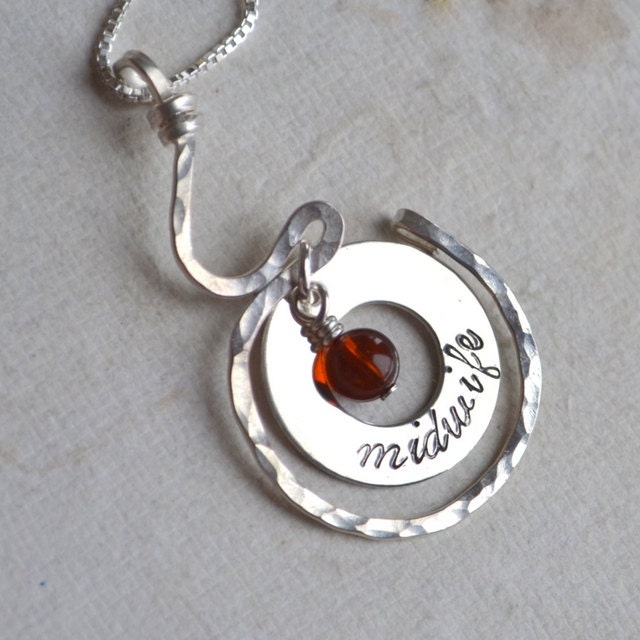Midwife Necklace Sterling Silver