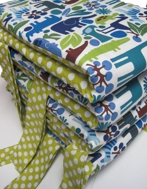 Custom CRIB BUMPER you design- Choose your own fabric