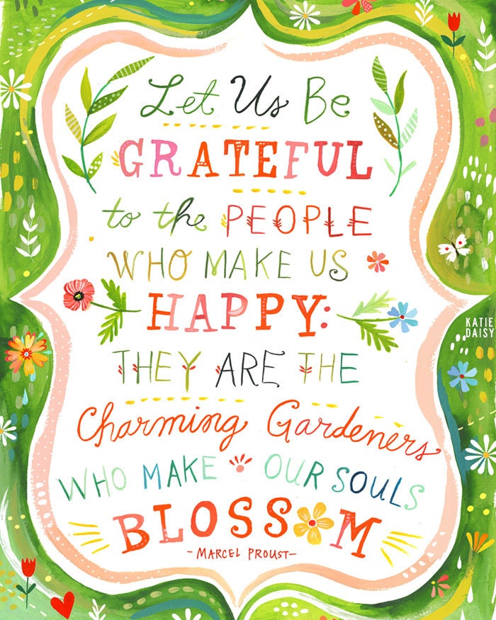 Charming Gardeners - 8x10 print - vertical