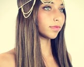 CHAIN HEADPIECE- chain headdress head chain SALE reg 30