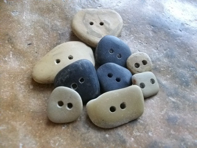 Beloved Beach Stone Buttons