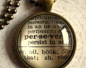 Persevere Dictionary Pendant