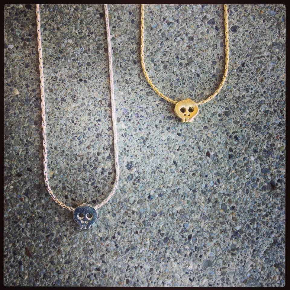 Baby Skull Necklace