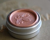 Rosa, A Wild Woodland Rose Natural Perfume Round Bee Tin - Named after the wild rose of the California mountains
