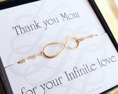 ON SALE Mothers Infinity Bracelet, Mothers day gift, Wedding gifts for mothers, Gold infinity, pearl bracelet, Adjustable gold bracelet