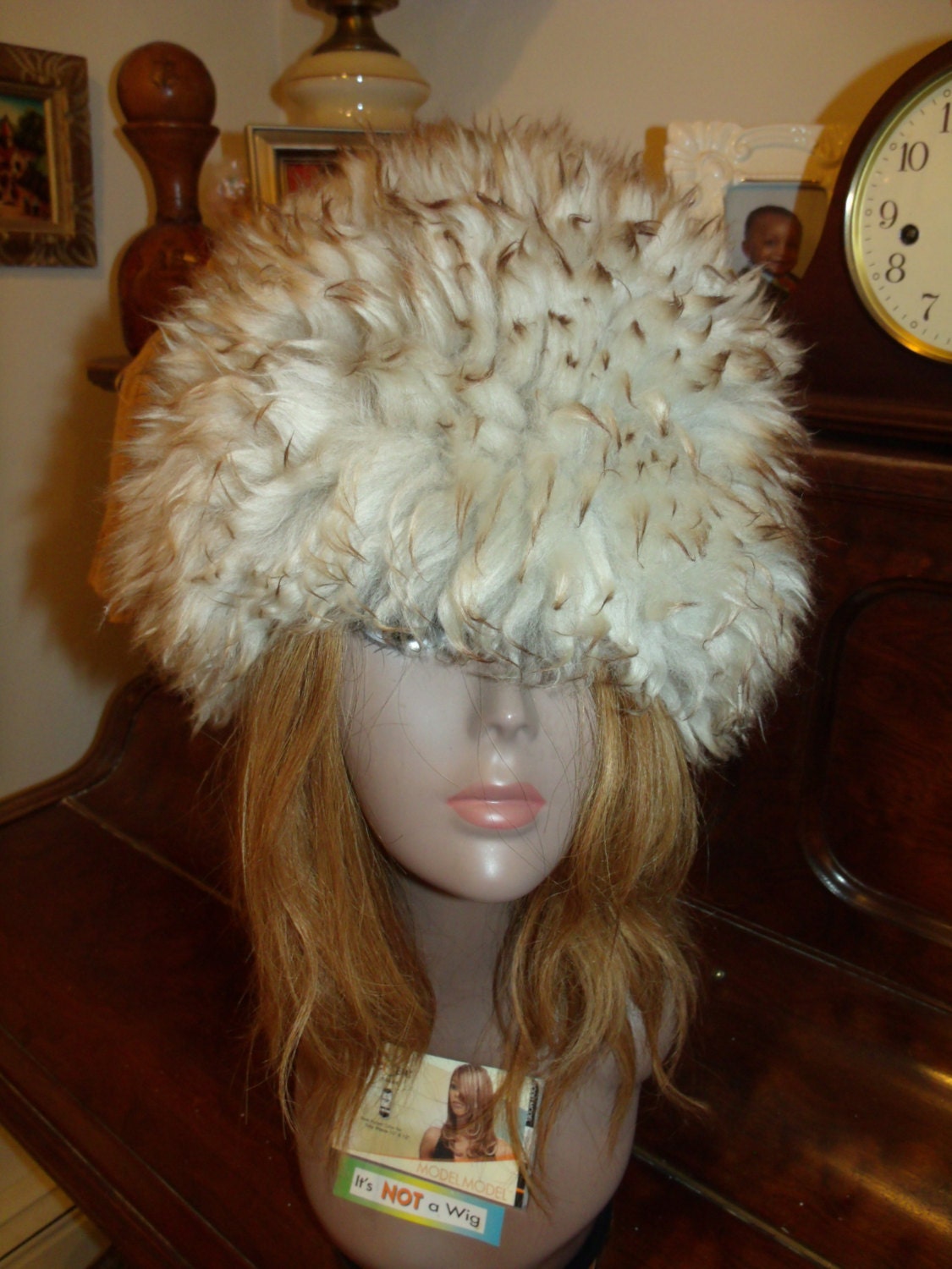 Spotted Sheep Fur Hat