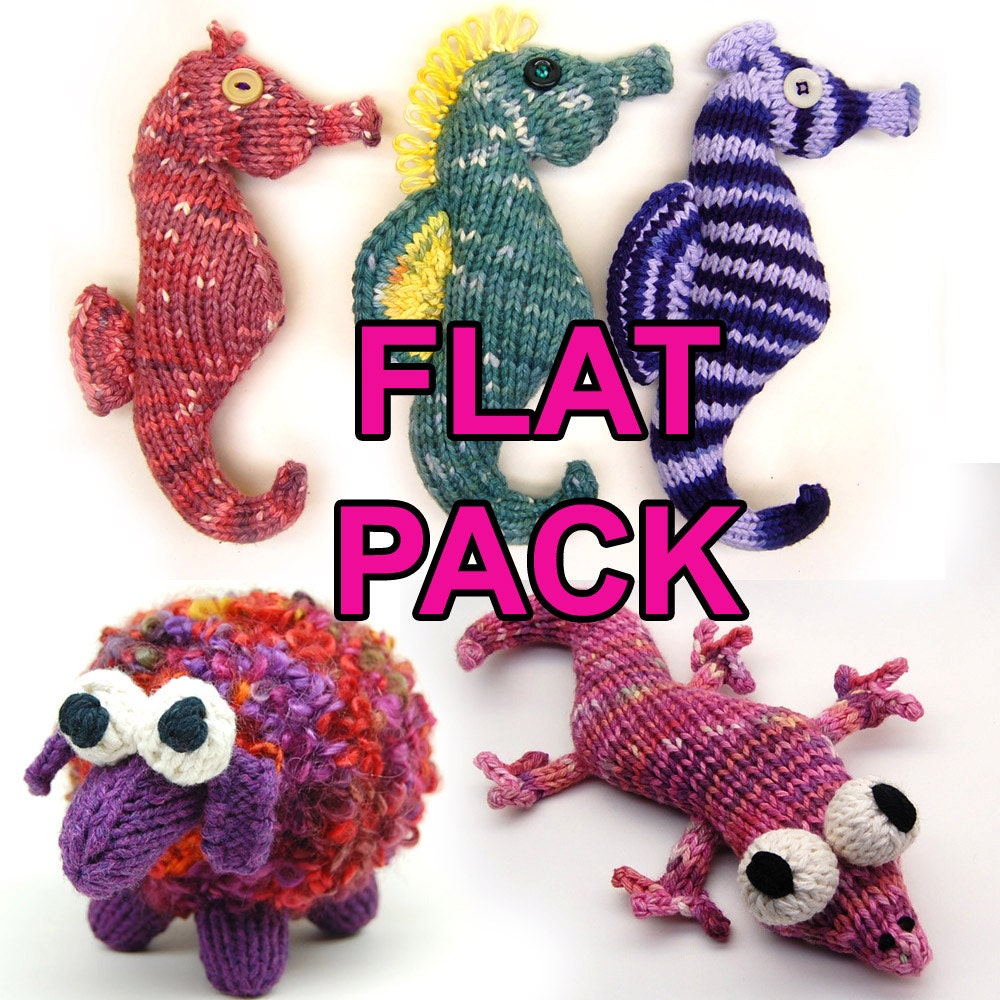 All the Flat Knit Patterns Instant PDF Downloads
