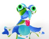 Cute Monster Toy, Stuffed Alien Plush Animal by Adopt an Alien named Moses