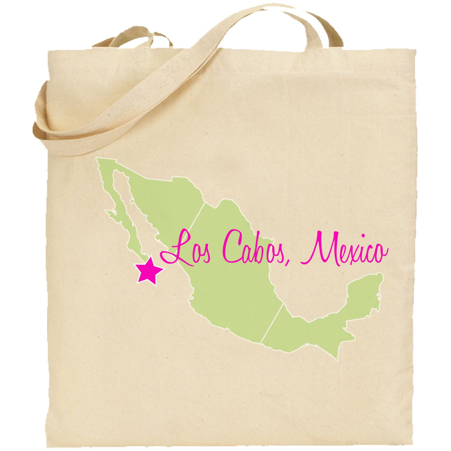 5 Wedding Welcome Tote Bags - Mexico