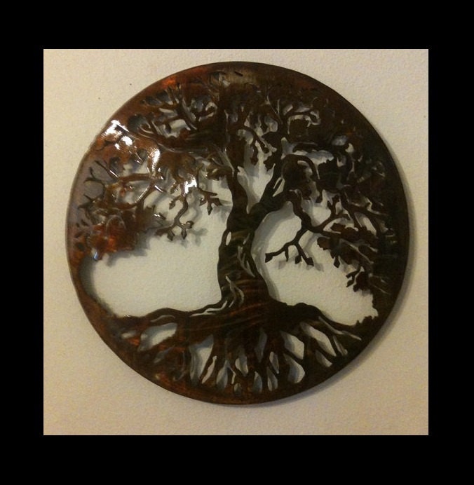 Tree Of Life 20" with 1" Ring to hold it away from the wall (D 16)