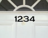 Set of Five 4" Metal House Number    (A15)