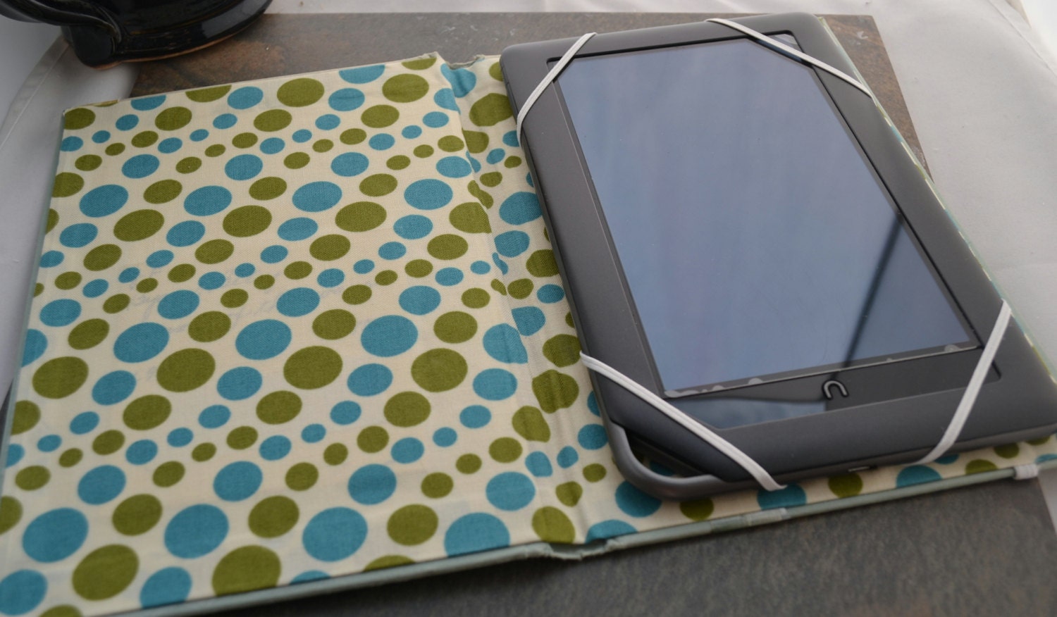 Kindle, Nook, 7 inch Tablet, eReader upcycled case cover