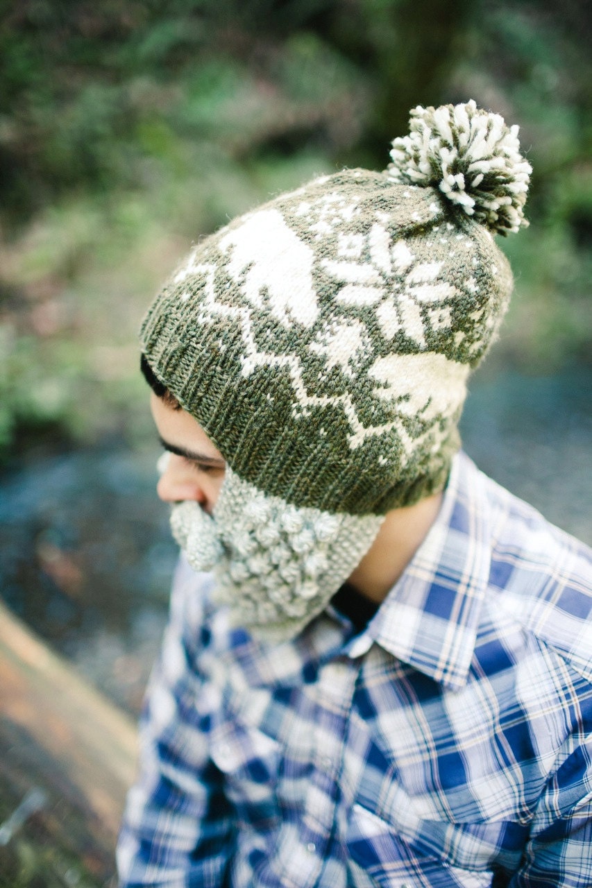 Wild Man Polar Bear Hat