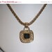 Summer Sale Vintage 26 inch nekcalce with onyx