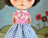 Atomic Blythe Vintage Style 50's Party Dress
