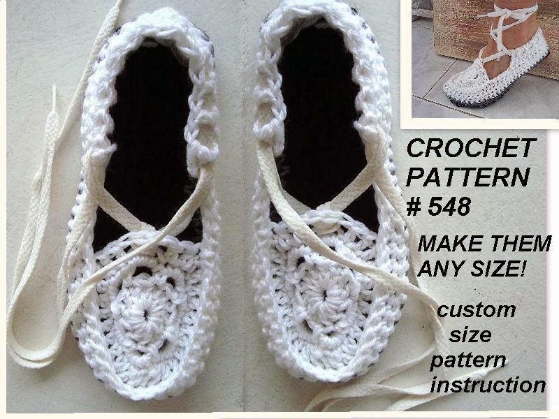 Crochet sandals, espadrilles, crochet pattern, and video instruction, street shoes or slippers, pdf num 548