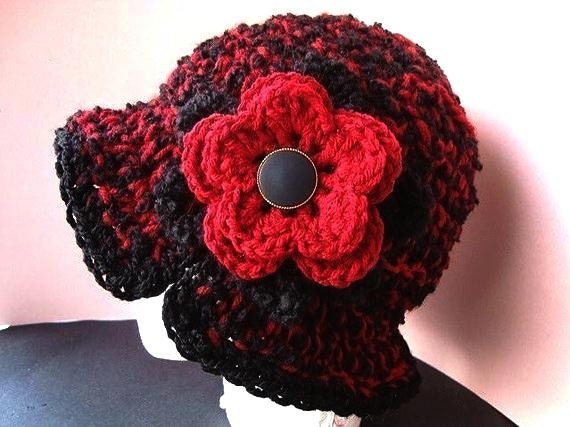 CROCHET PATTERN No. 87.  Split Brim Abbygale Flapper Hat ,  Make it to Sell. Adult size