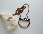 Yeti Tribal Triangle Necklace