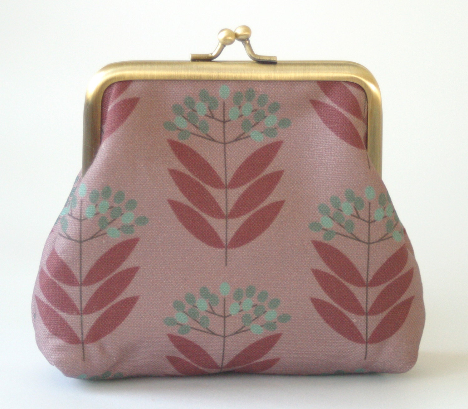 Elderberry coin purse in Purple Plum