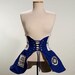 Doctor Who Tardis Inspired Cincher Skirt S/M- Made to Order