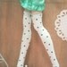jiajiadoll black white dots stocking leg warmers fit momoko or blythe